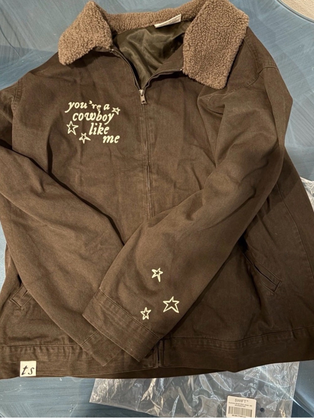 *Brand New* Taylor Swift COWBOY LIKE ME WORK JACKET Multiple Sizes